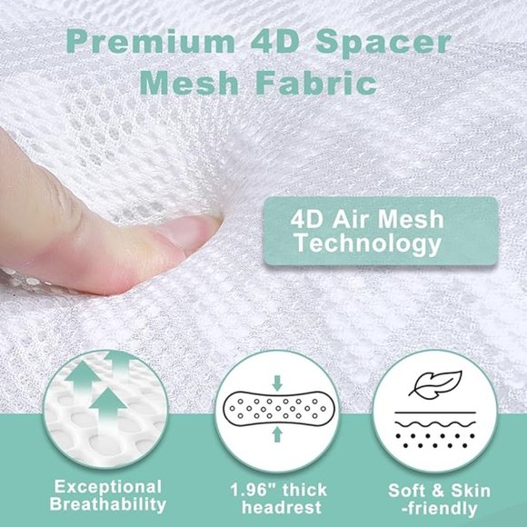 Bath Pillow For Tub Neck and Back Support - Picture 5 of 7